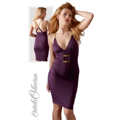 Edel-Kleid violett/gold