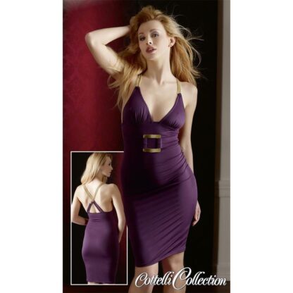 Edel-Kleid violett/gold